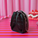 Critter Bubble Backpack Keychain- Pink