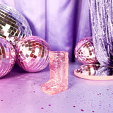 Cowboy Boot Shot Glass - Pink