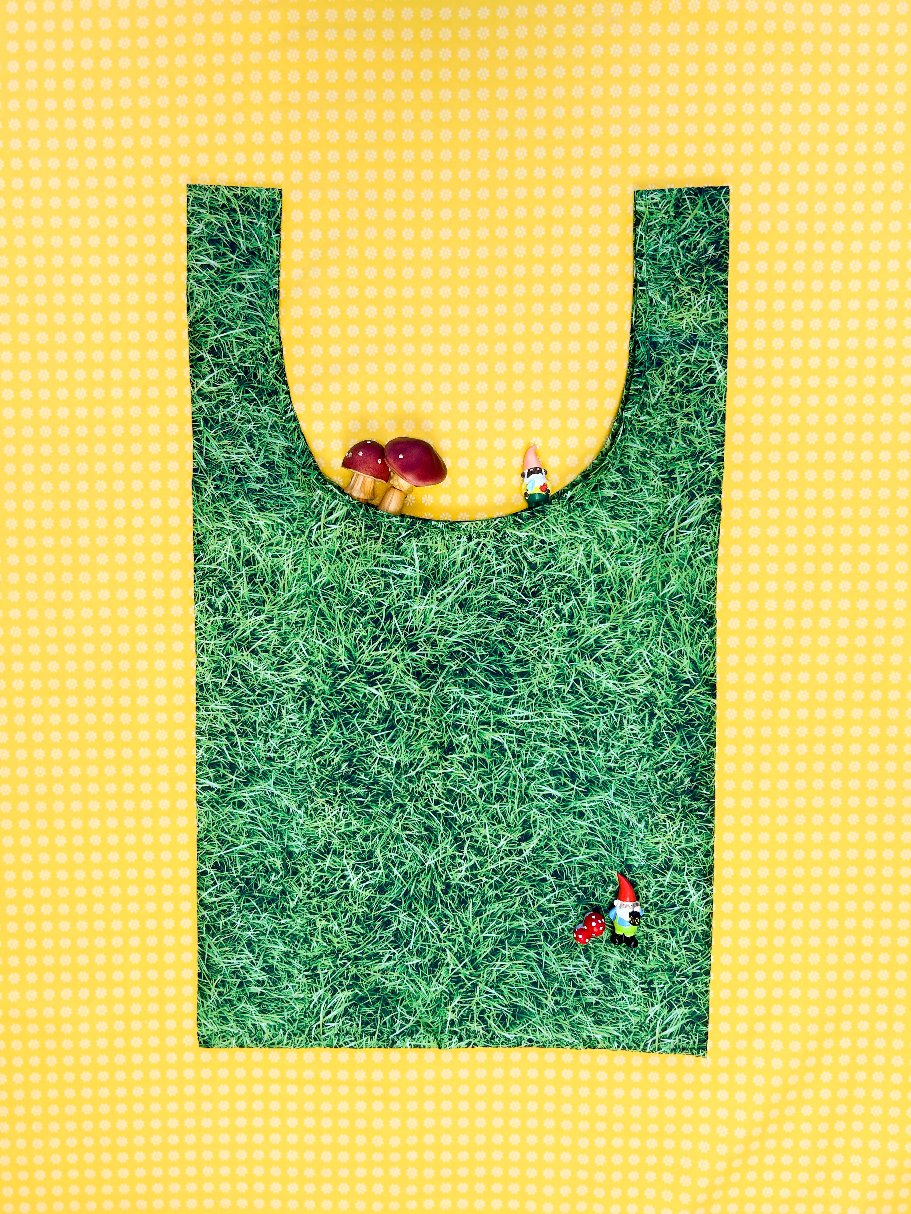 Baggu Reusable Standard Shopping Bag in Grass – Annie's Blue