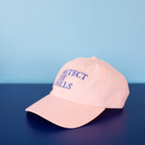 Protect The Dolls Dad Hat- Light Pink