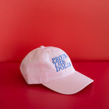 Protect The Dolls Dad Hat- Light Pink