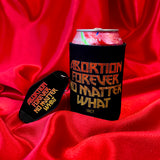 Abortion Forever Metal Motel Keychain