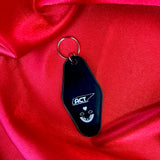 Abortion Forever Metal Motel Keychain