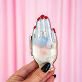 Handheld Compact - Silver Mixed Metal