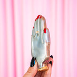Handheld Compact - Silver Mixed Metal