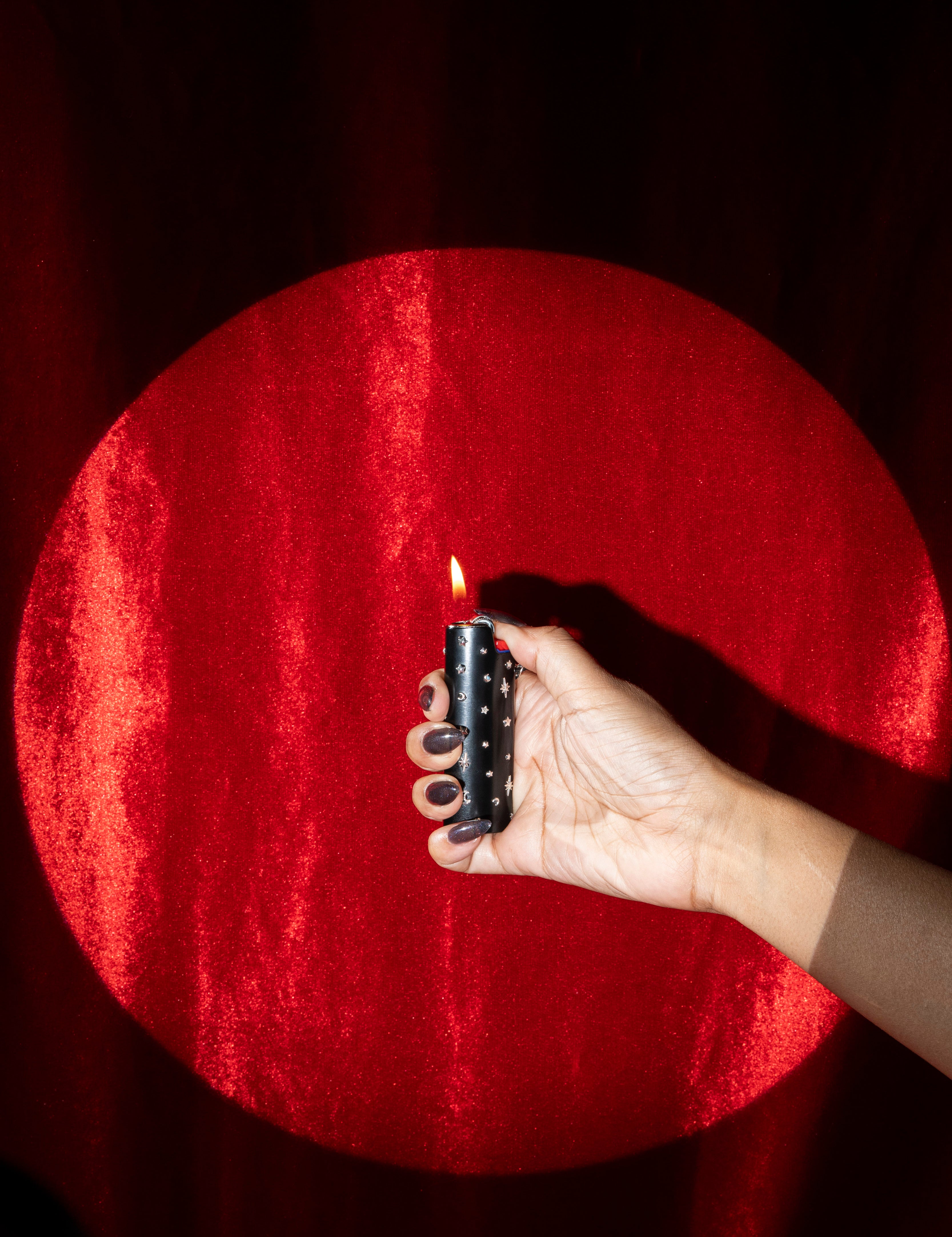 Bejeweled Lighter Case