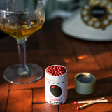 Cocktail Garnish Match Jar- Olives