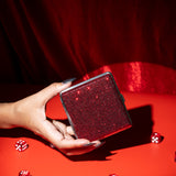 Rhinestone Cig Case- Red