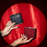 Rhinestone Cig Case- Red