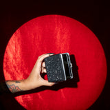 Rhinestone Cig Case- Black