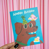 Habby Birbay Card