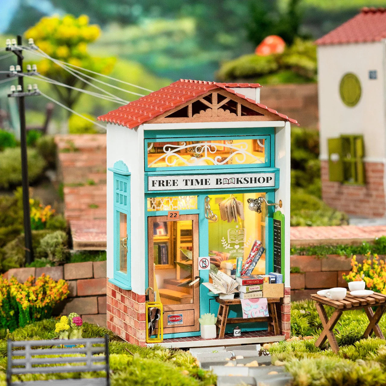 DIY Miniature House- Muse Bookshop