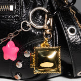 Ravioli Locket Keychain