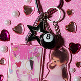 Heart Carabiner- Pink
