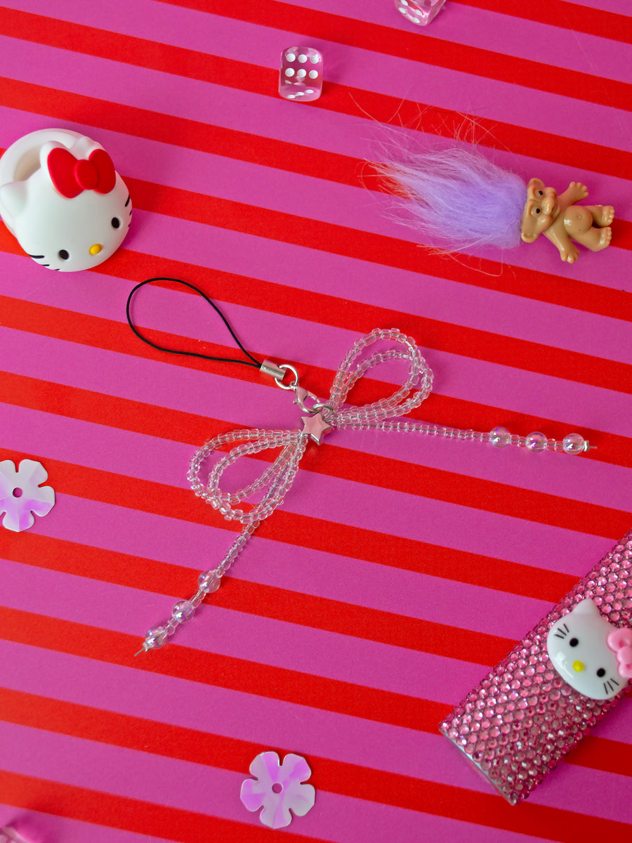 Bow Phone Charm