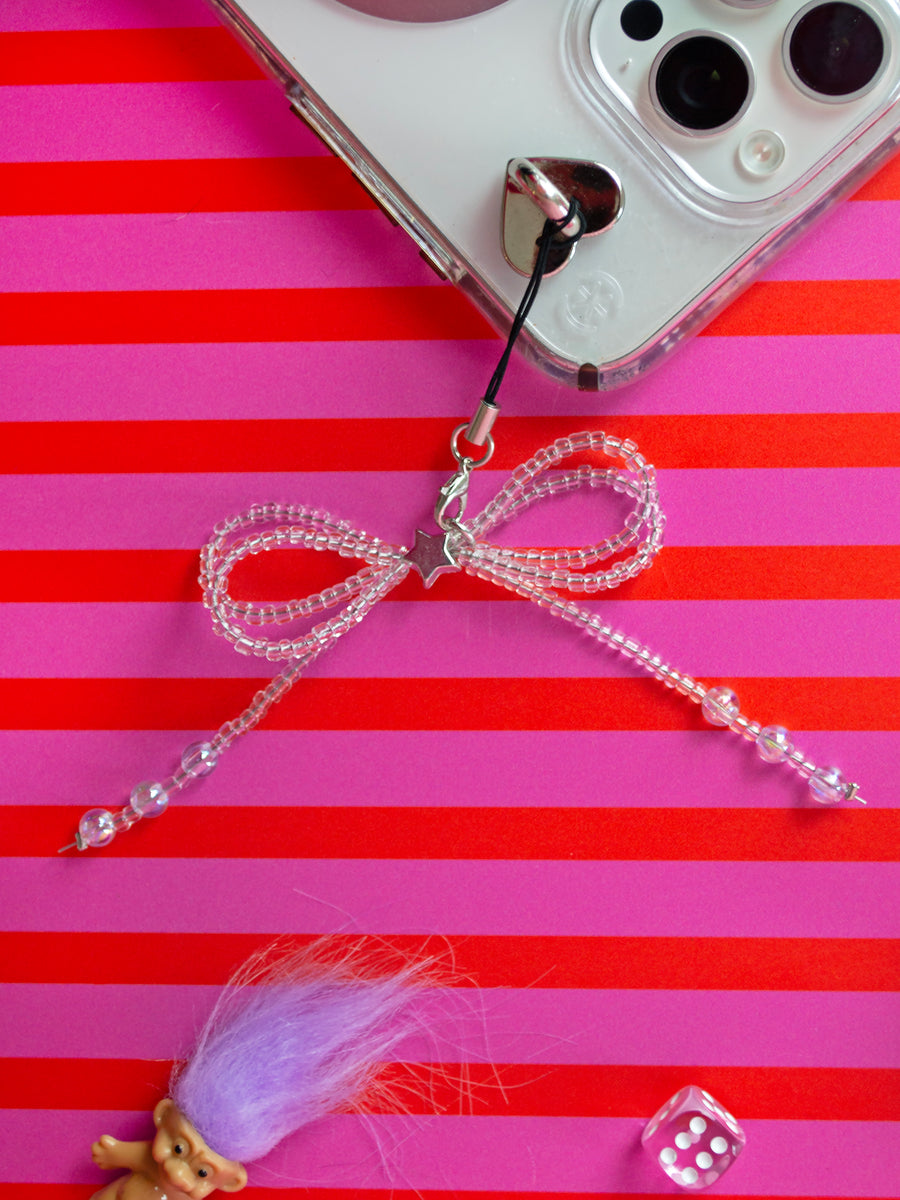 Bow Phone Charm