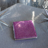 Rhinestone Cig Case- Pink