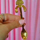 Dog Teaspoon - Gold