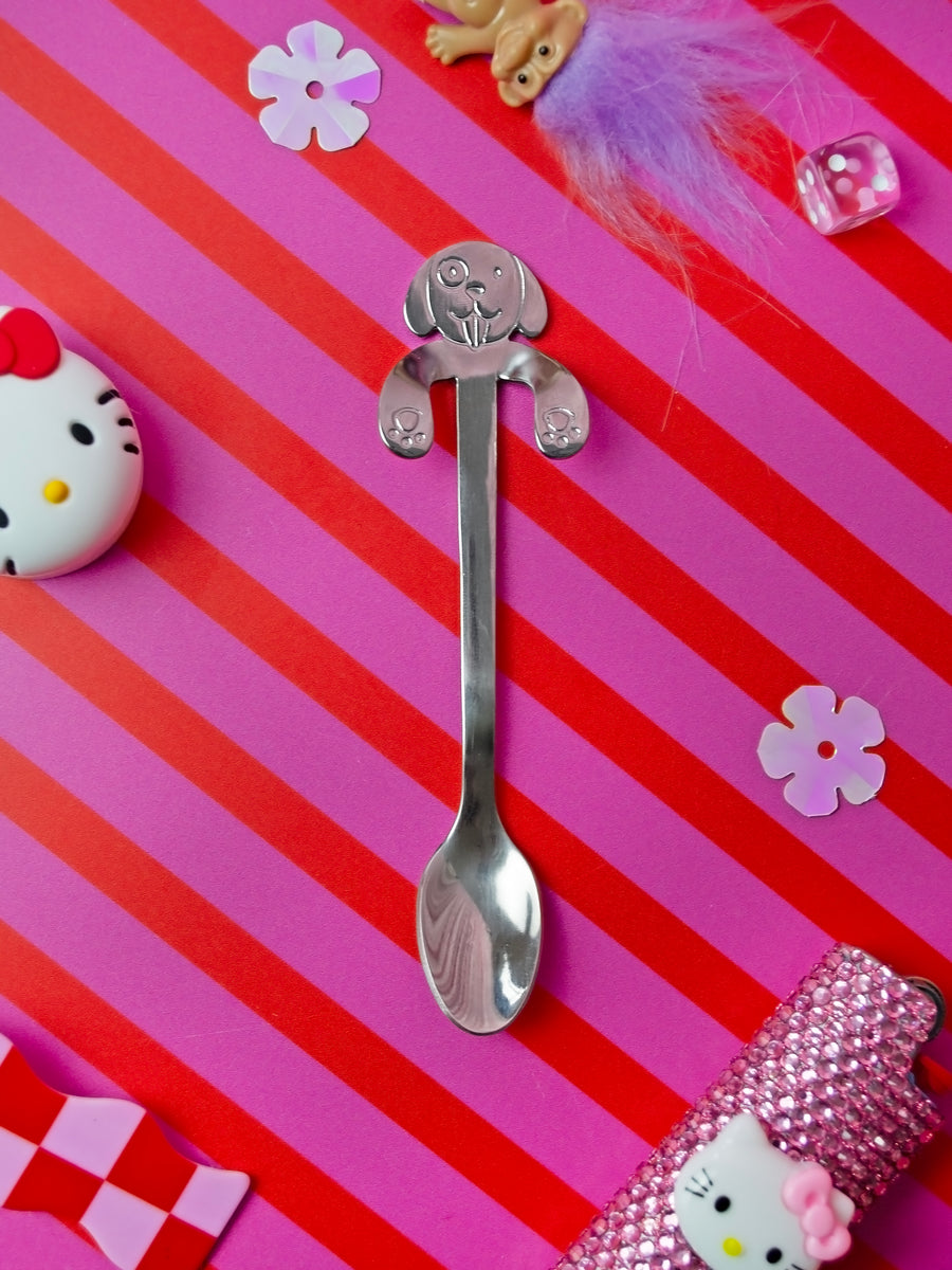 Dog Teaspoon - Silver