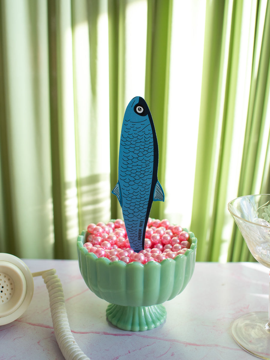 Die Cut Bookmark - Fish