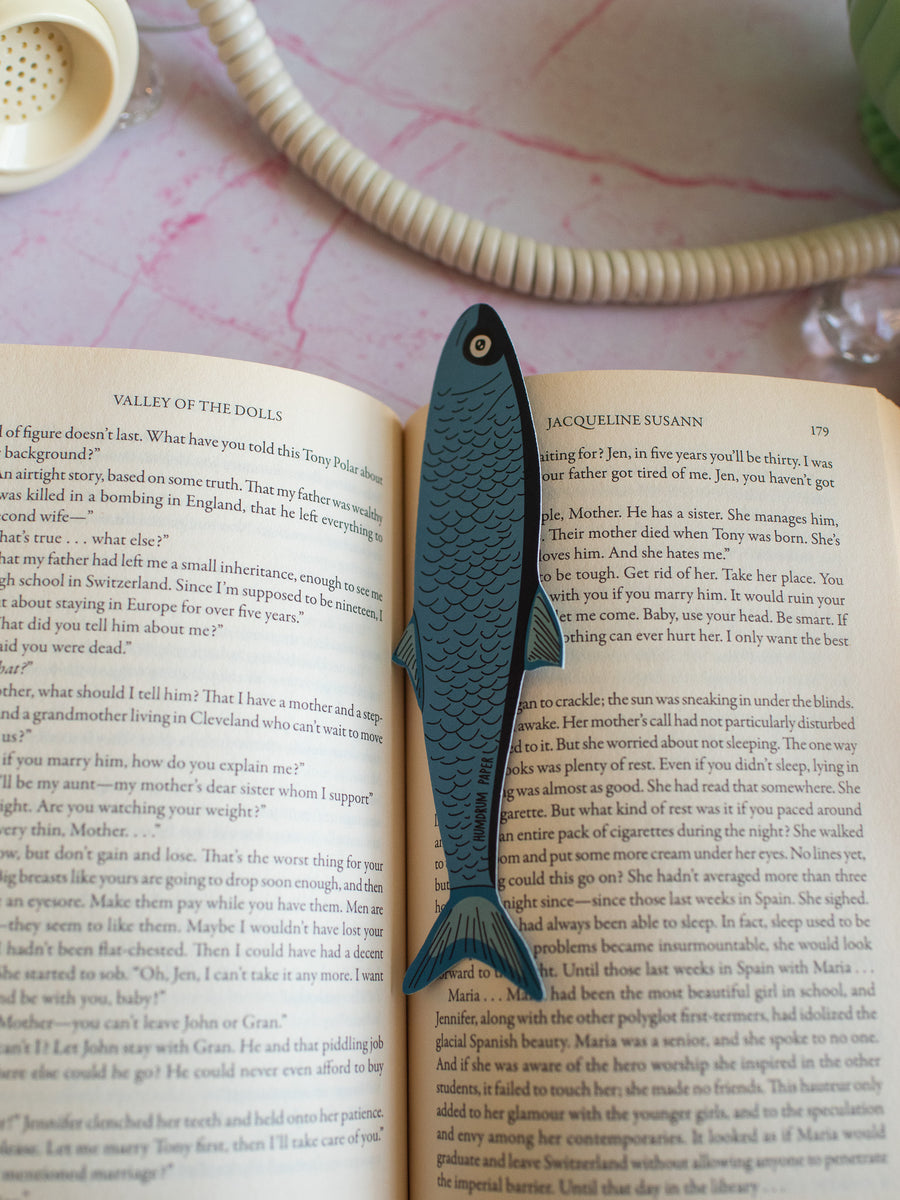 Die Cut Bookmark - Fish