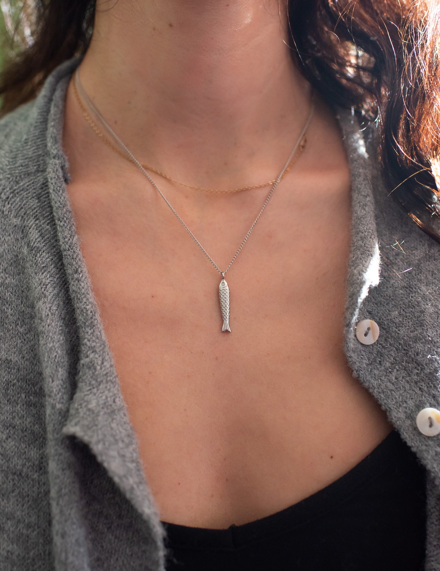 Matching Pet + Human Necklace Set
