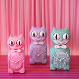 Pink Satin Kitty-Cat Klock