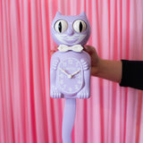 Pastel Lilac Kit-Cat Klock