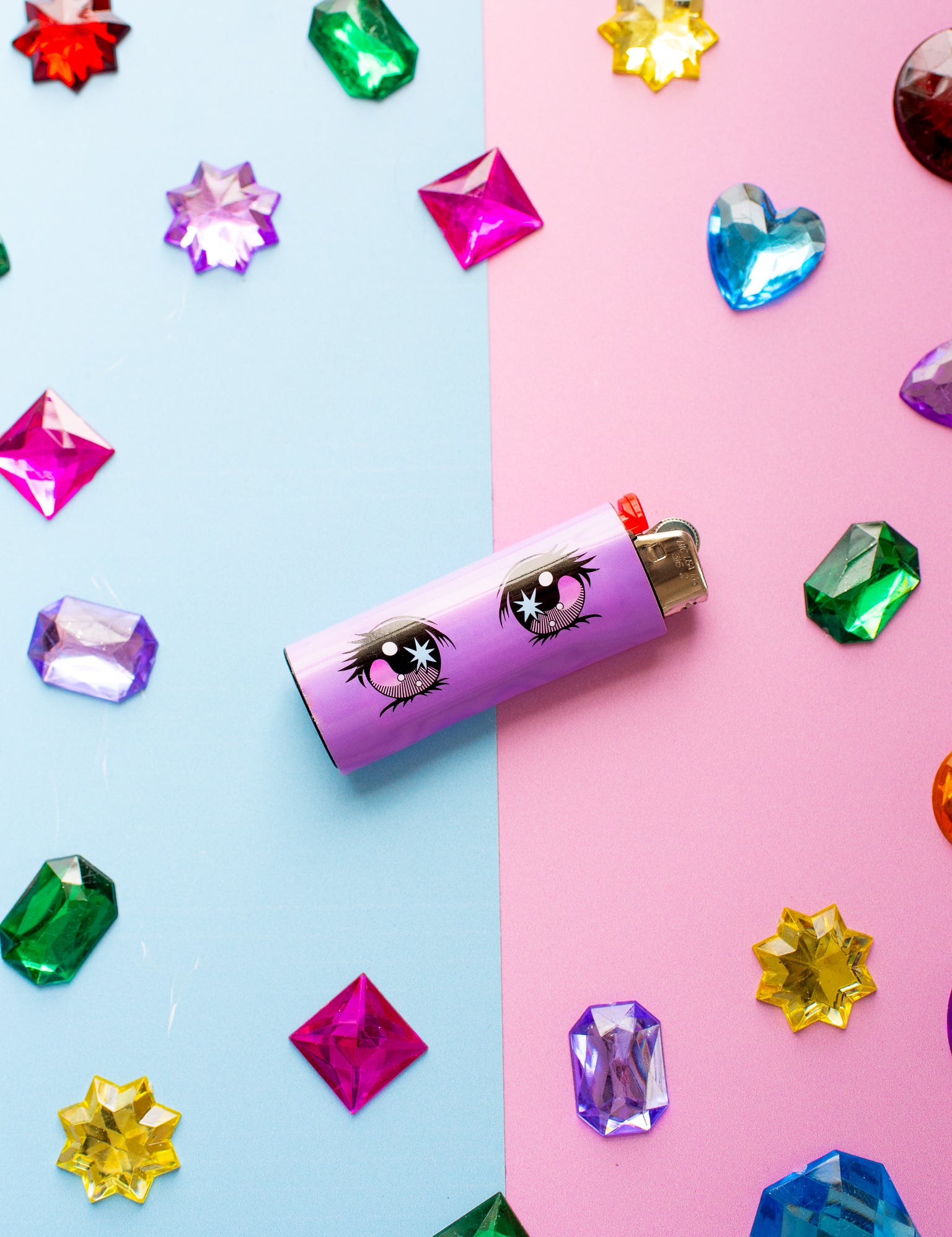 Pink Glitter Cigarette Box