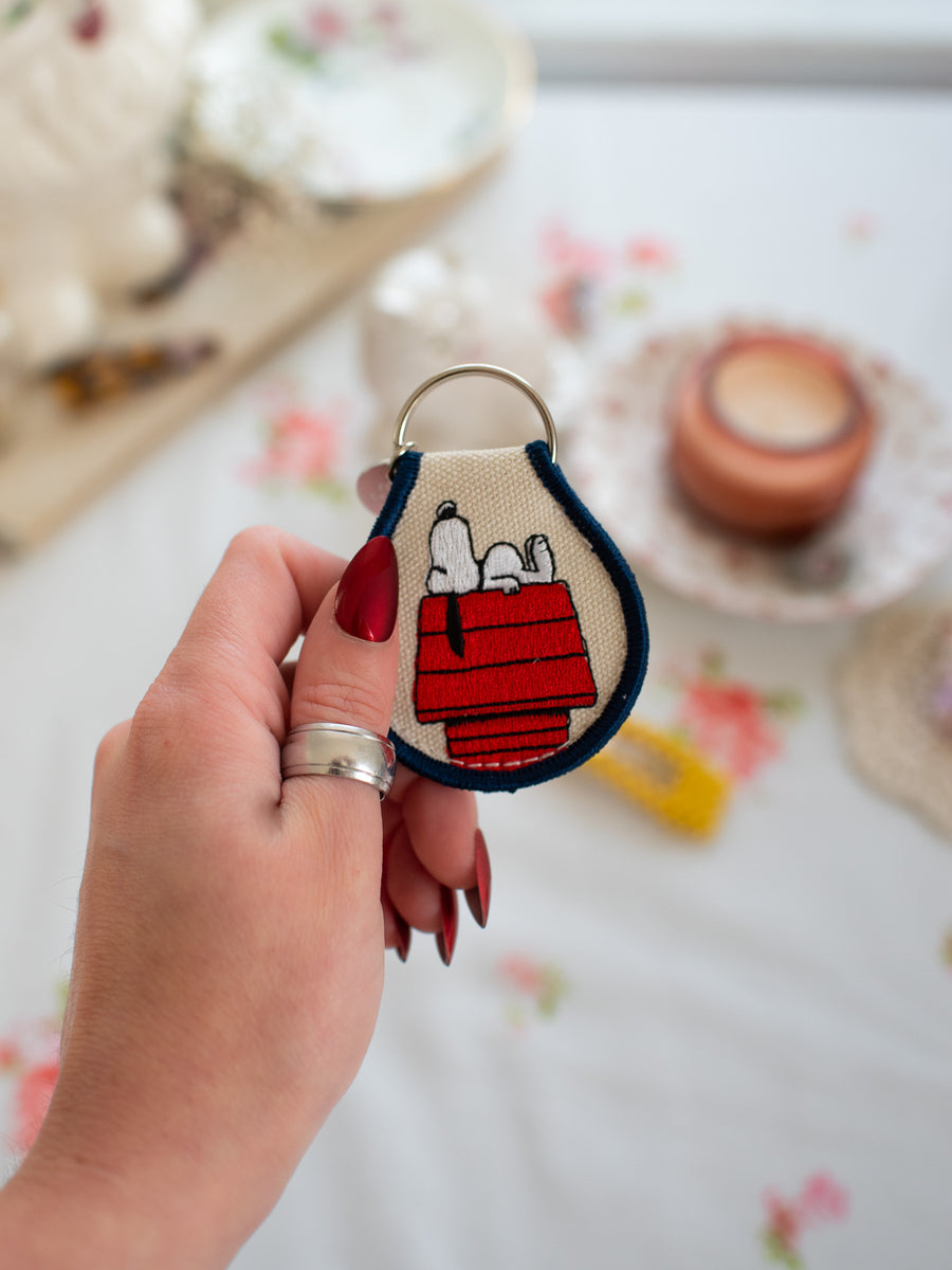 Snoopy Doghouse Keychain