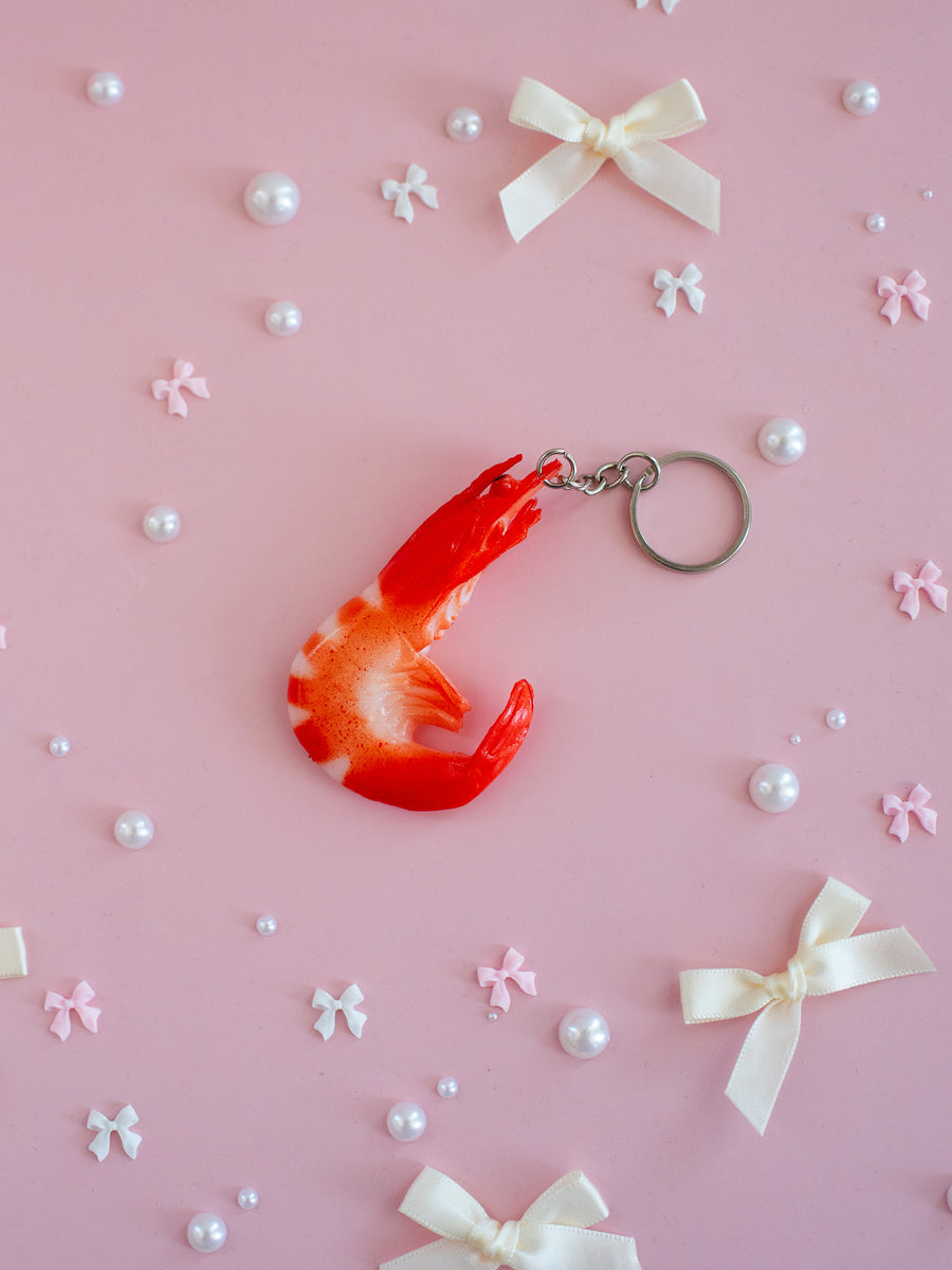 Shrimp Keychain