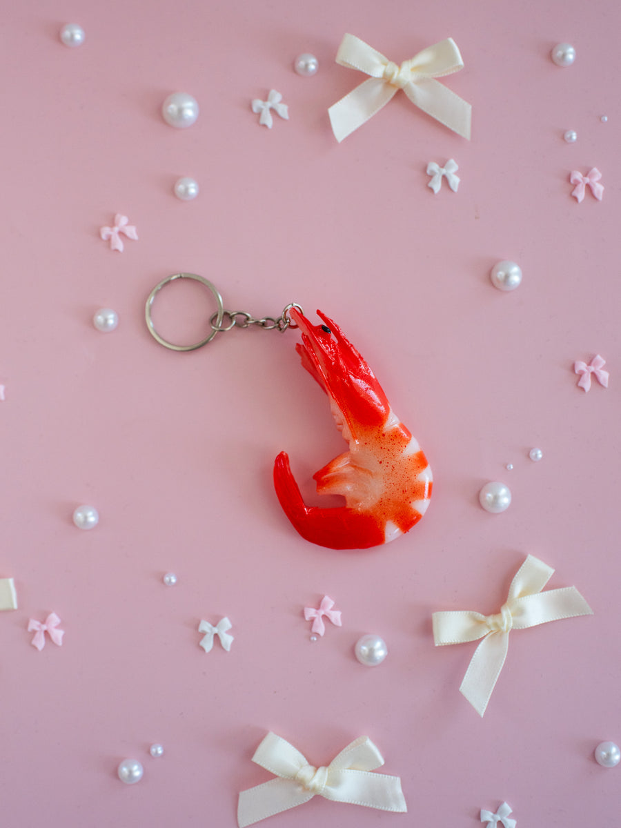 Shrimp Keychain