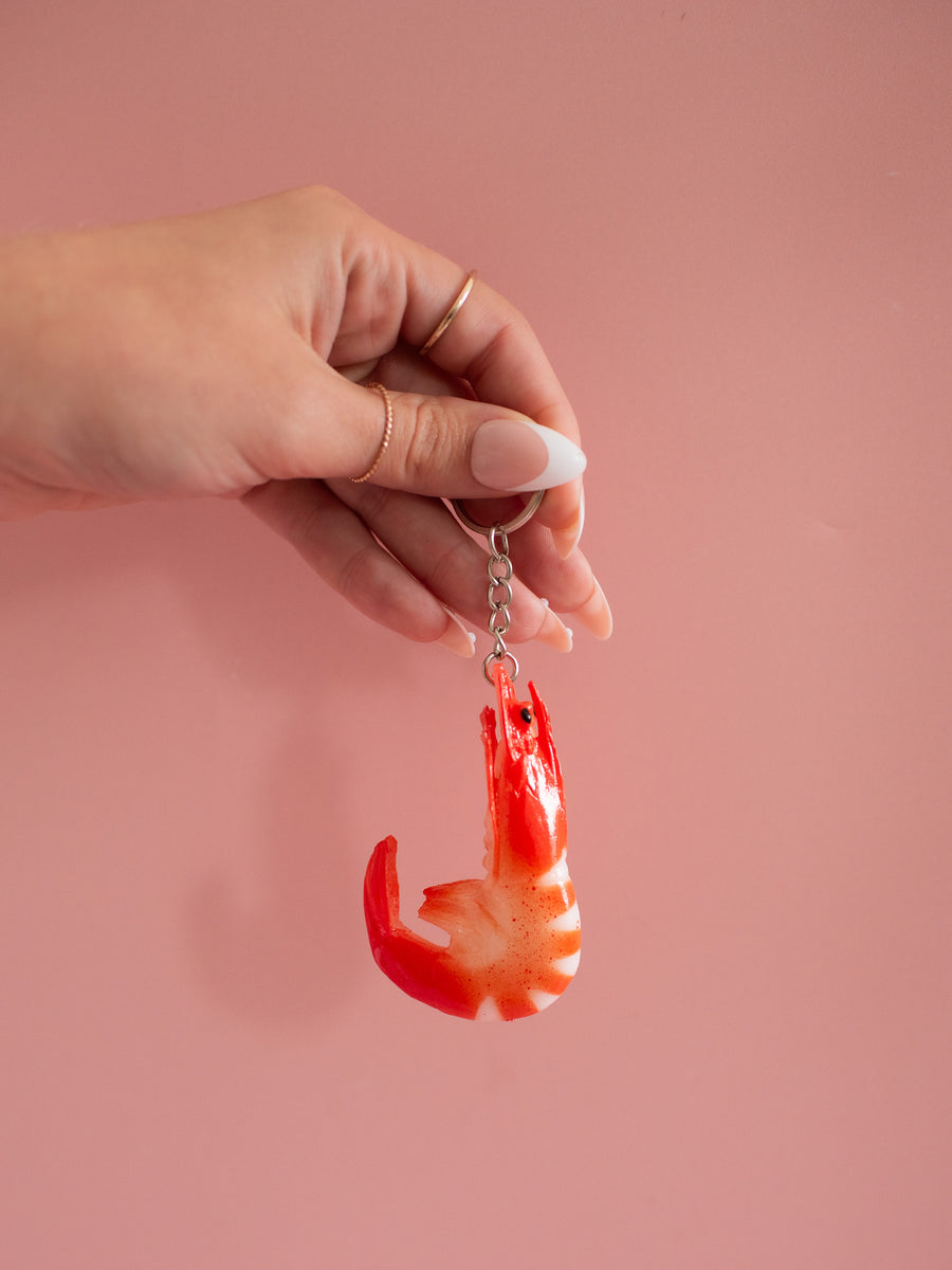 Shrimp Keychain