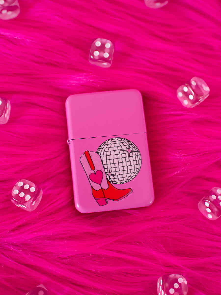 Disco Cowgirl Lighter