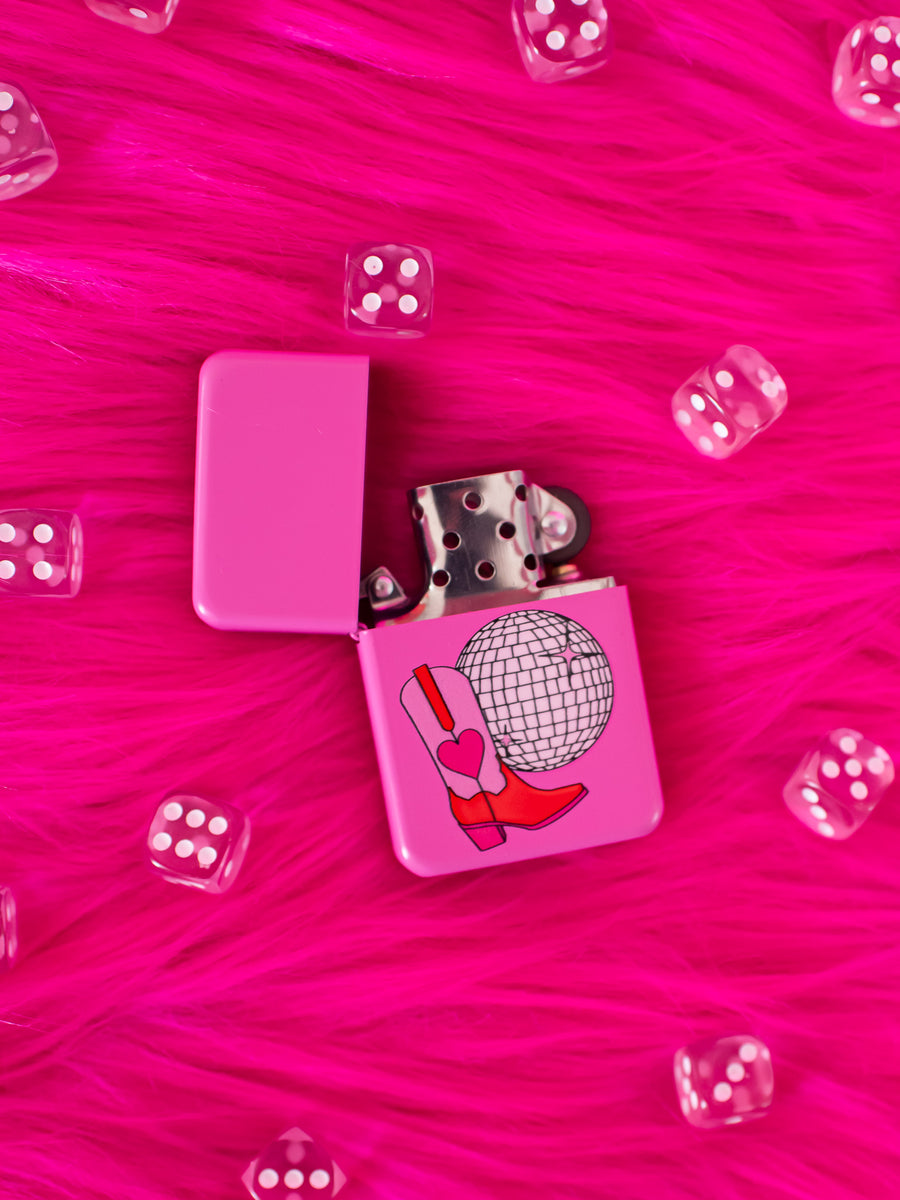 Disco Cowgirl Lighter