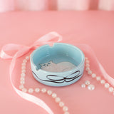 Miss Kitty Ceramic Ash Tray