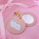 Miss Kitty Mirror Keychain