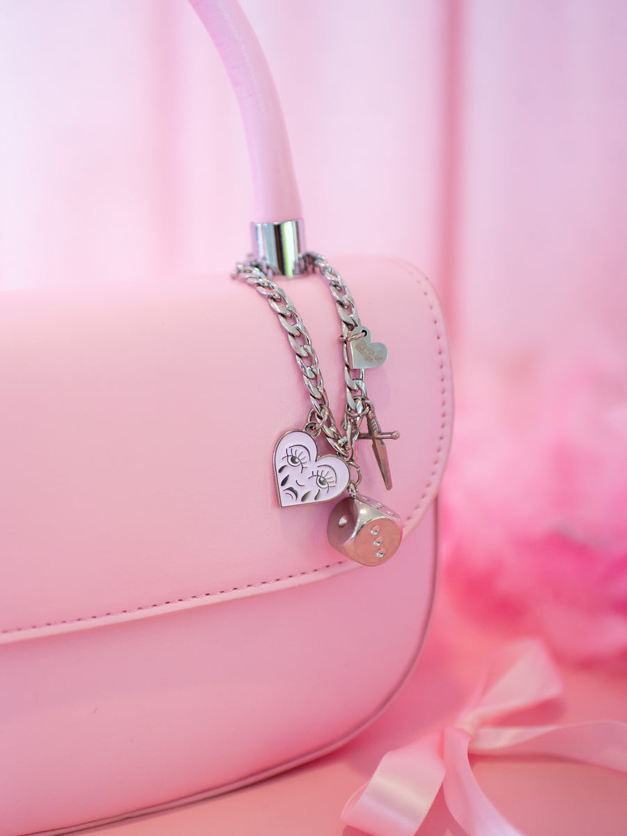 Crying Heart Cup Charm