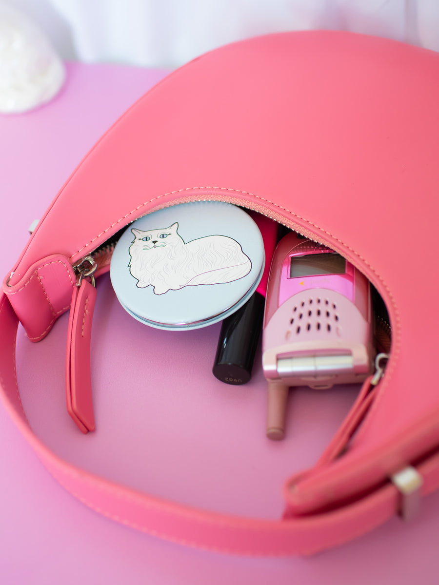 Coquette Kitty Compact Mirror