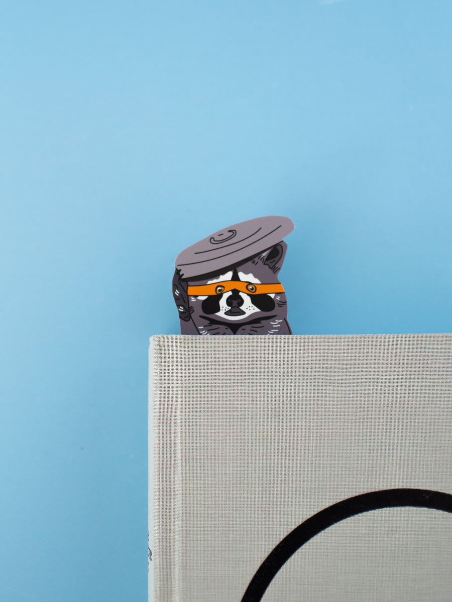 Die Cut Bookmark - Raccoon