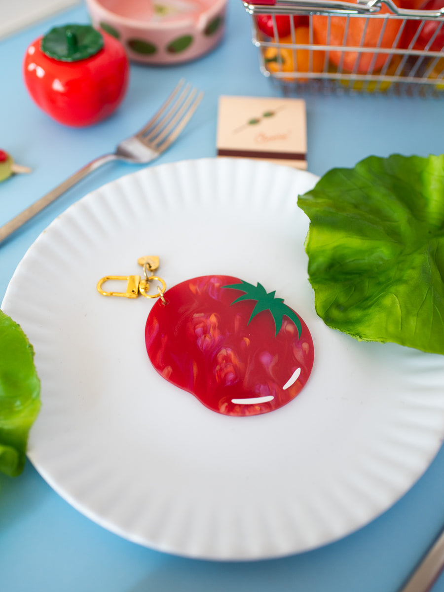 Tomato Keychain