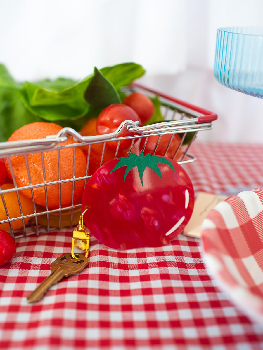 Tomato Keychain