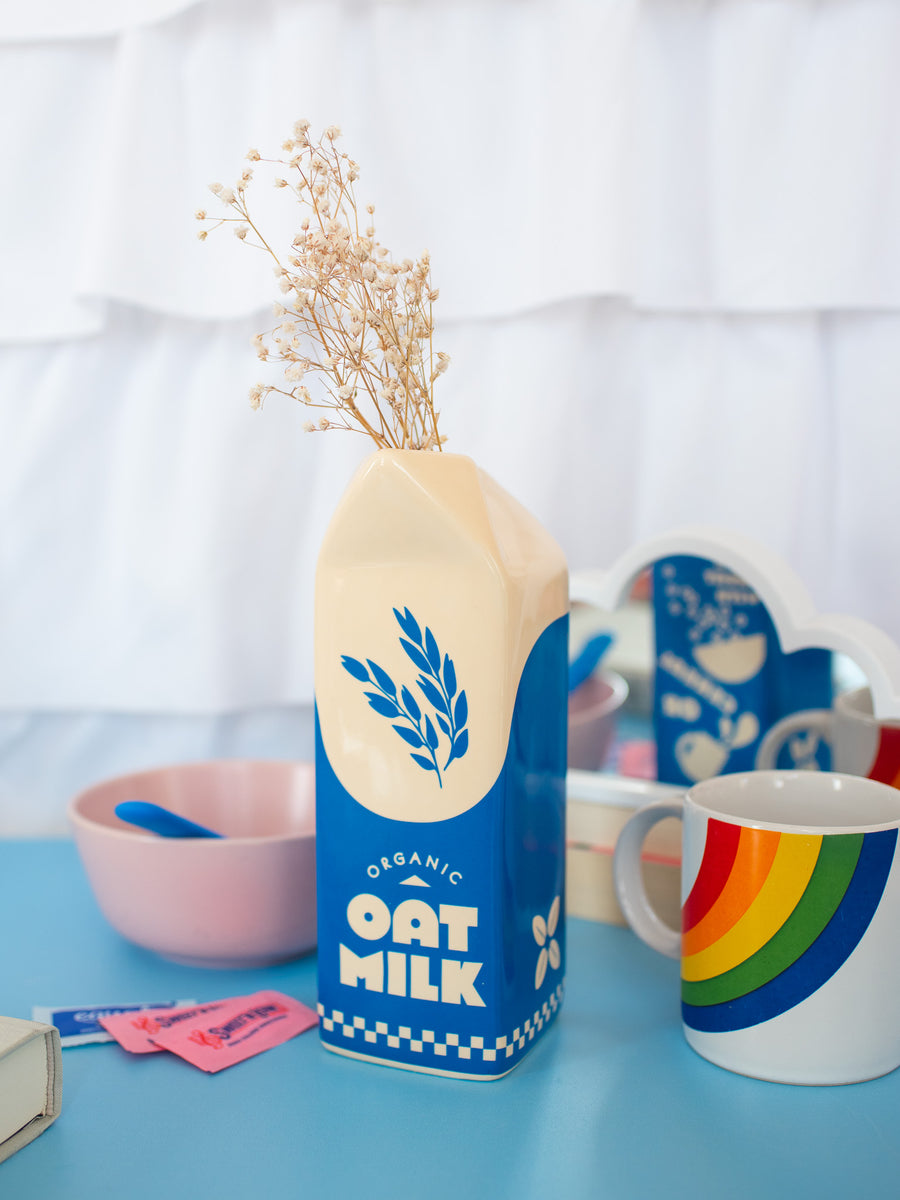 Oat Milk Vase