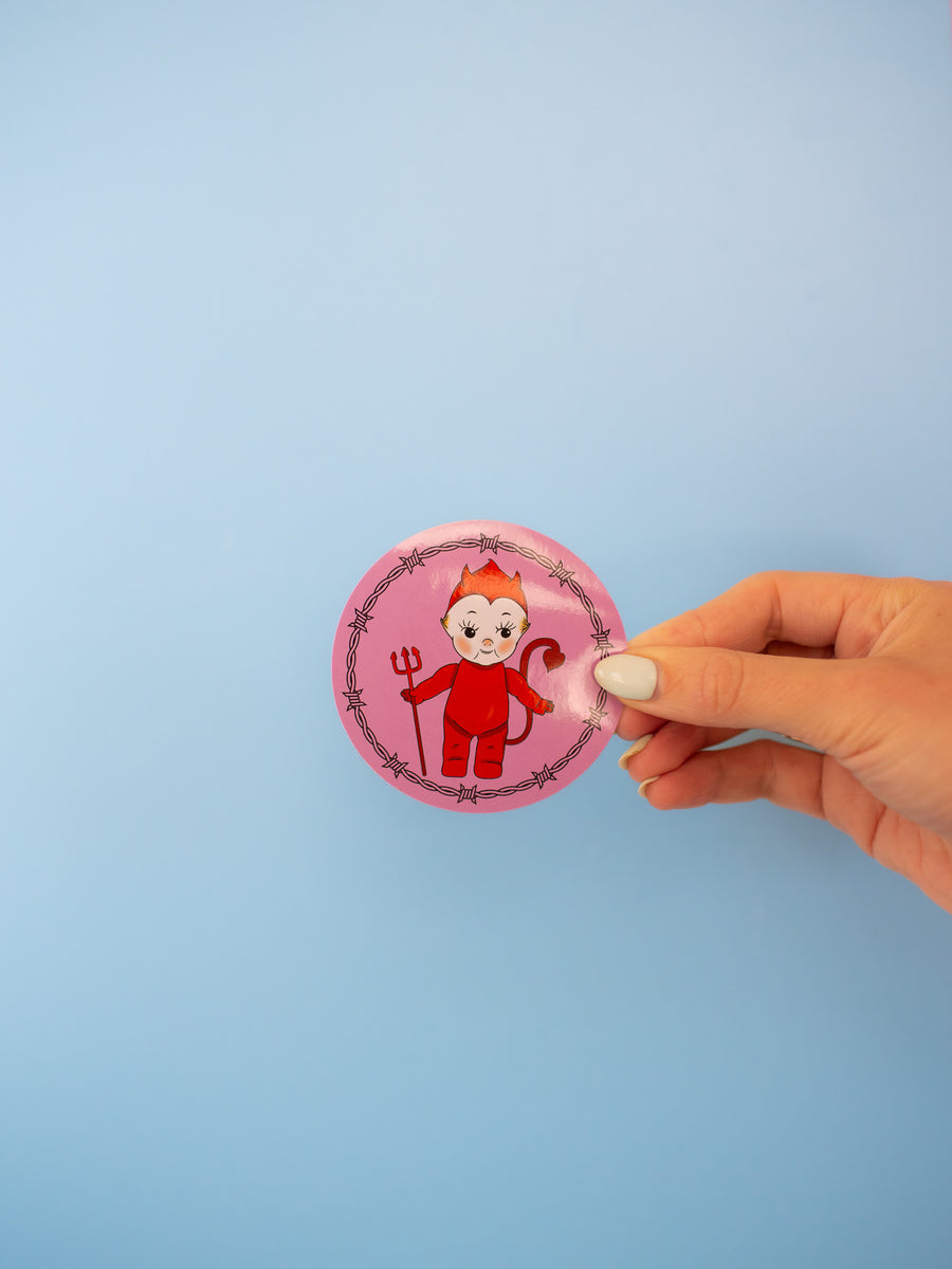 Kewpie Devil Sticker