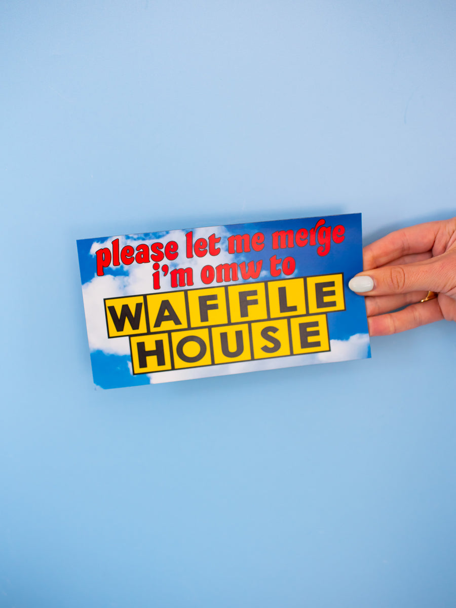 Waffle House Bumper Magnet