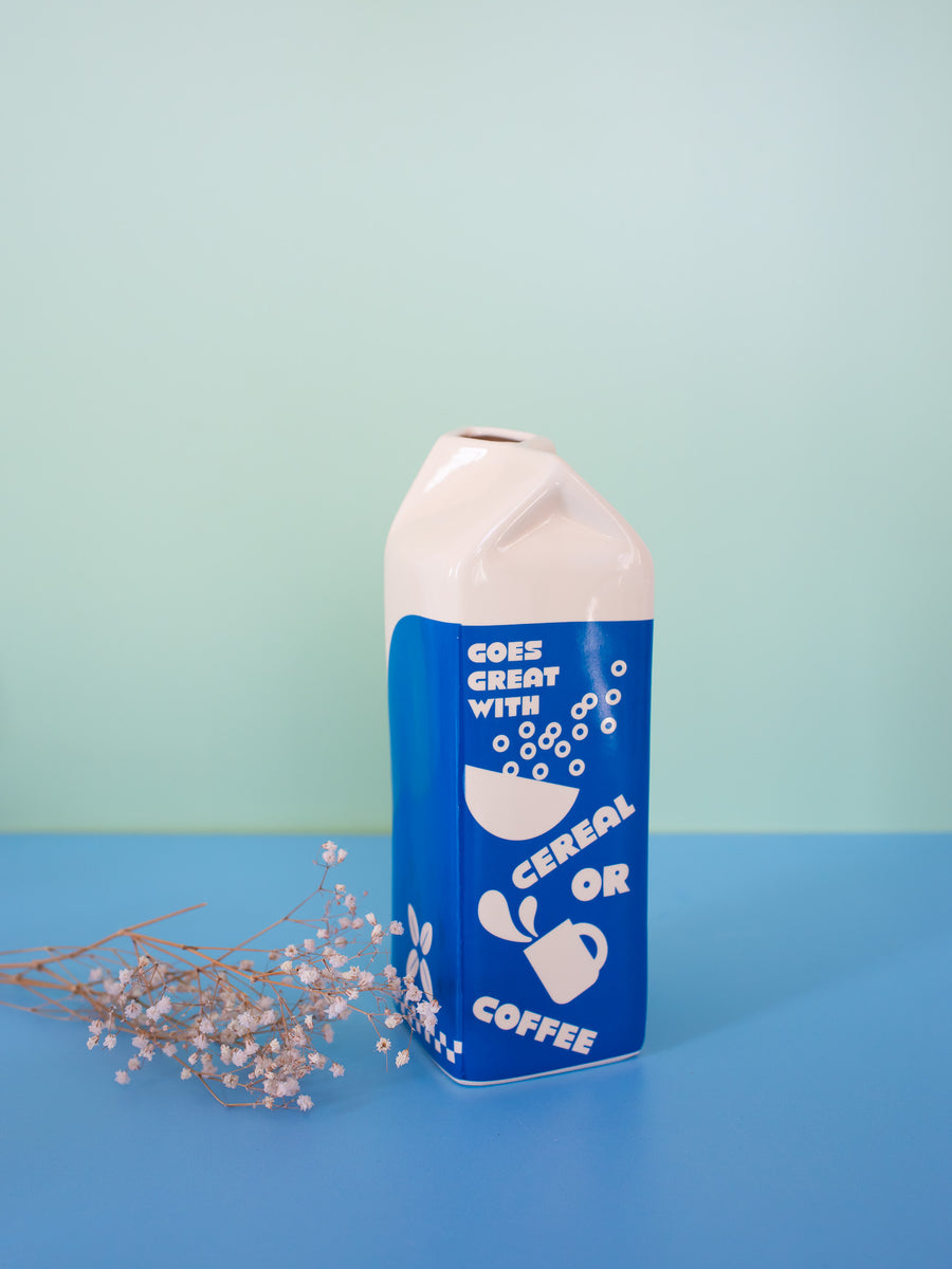 Oat Milk Vase