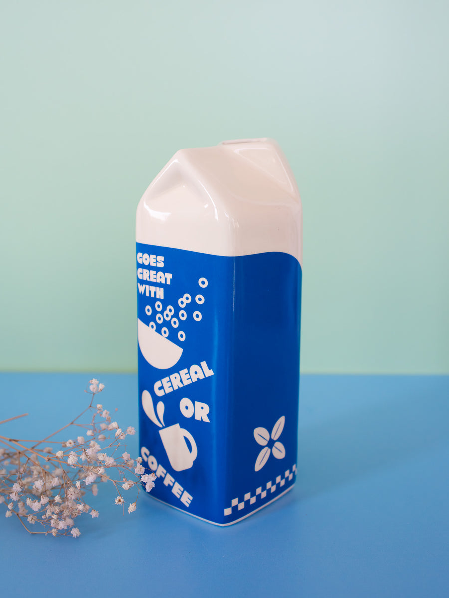 Oat Milk Vase