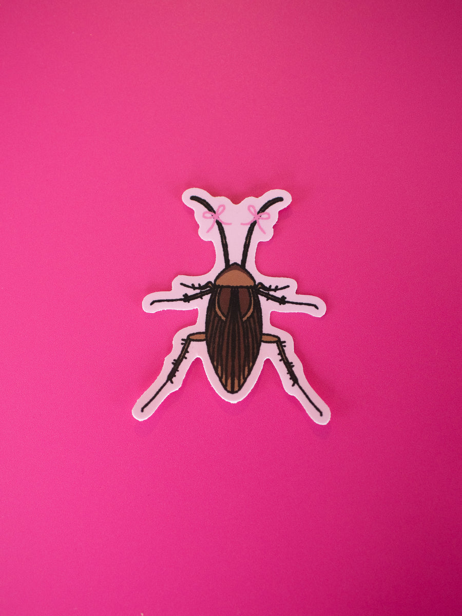 Coquette Cockroach Sticker