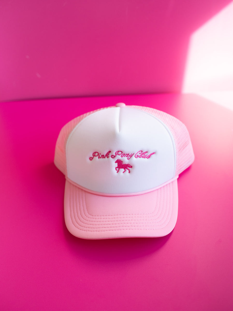 Pink Pony Club Trucker Hat