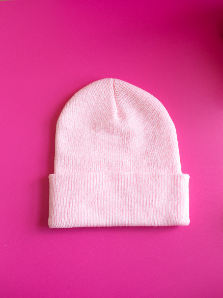 Pink Pony Club Embroidered Beanie